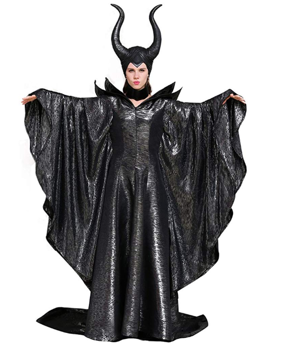 Disney's Maleficent Full Cosplay Costume front view