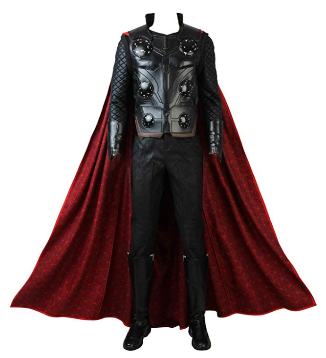 Thor From Avengers Endgame Full Cosplay Costume front view