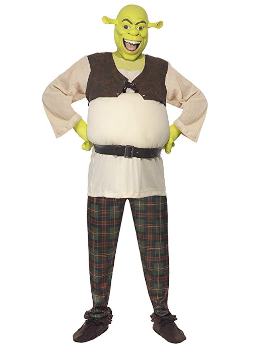Shrek Cosplay Costume front view