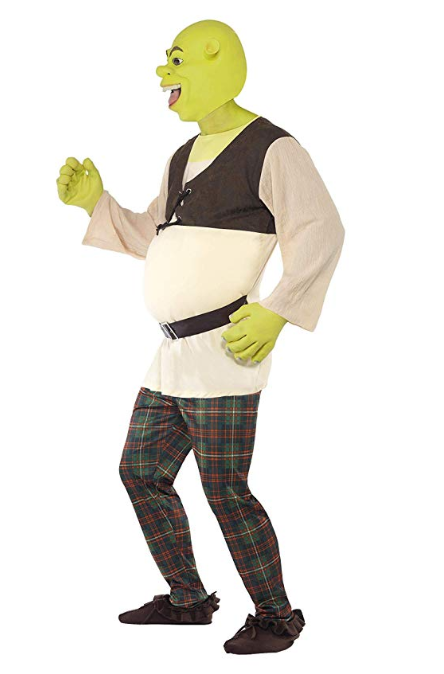 Shrek Cosplay Costume side view