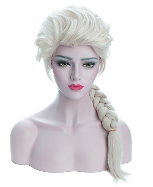 Disney's Frozen Elsa Cosplay Costume wig