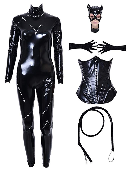 Catwoman From Batman Returns Full Cosplay Costume pieces