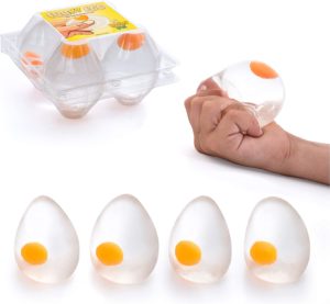 Funky Egg Splat Ball Squishy Toy