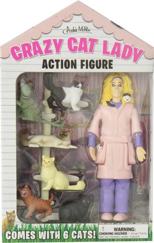 Accoutrements Crazy Cat Lady Action Figure